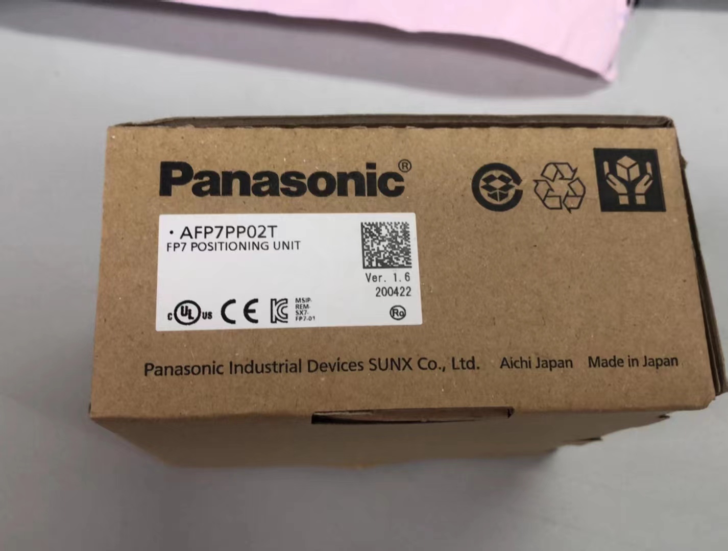 Panasonic/松下 位置控制模塊 AFP7PP02T 原裝全新正品